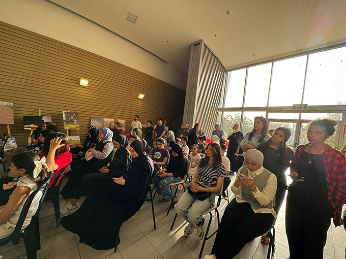 حفل توزيع الجوائز على المشاركين بمسابقة التصوير في وادي قانا